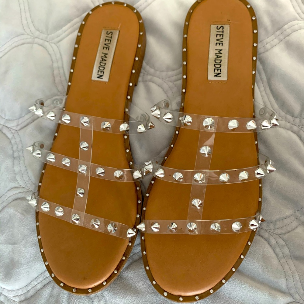 Steve Madden studded sandals 8.5